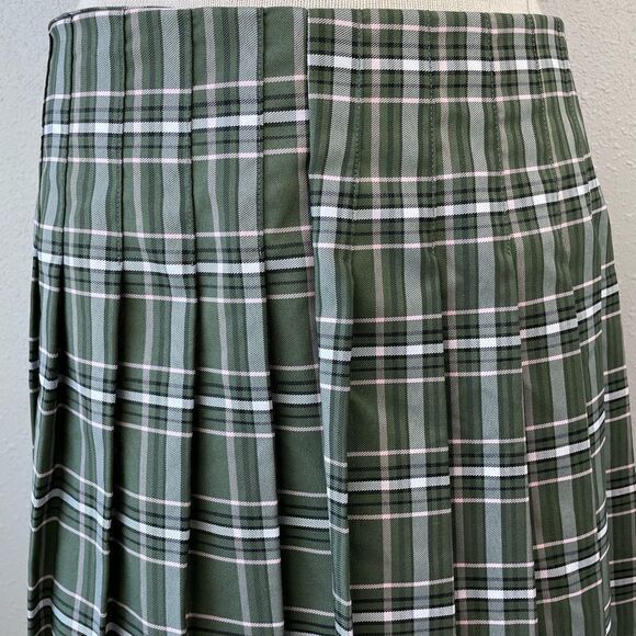 No Boundaries Plaid Mini Skirt Size L (11-13) EUC - Picture 2 of 7